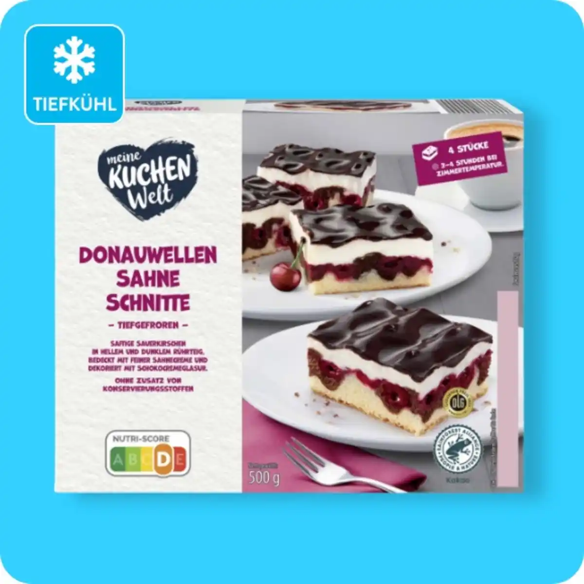 Bild 1 von MEINE KUCHEN WELT Sahneschnitten, Donauwellen-Sahne-Schnitte