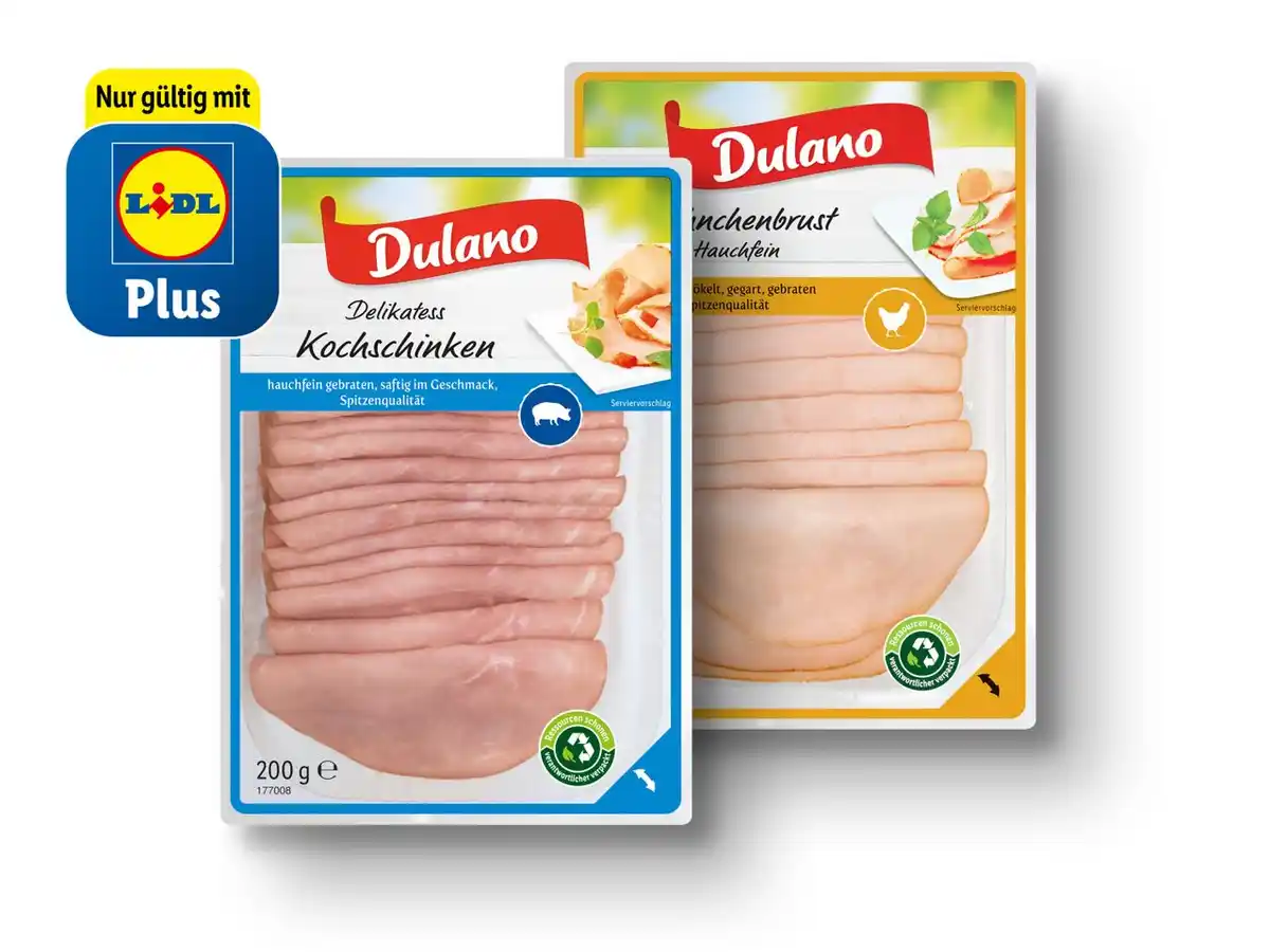 Bild 1 von Dulano Kochschinken/Hähnchenbrust/Putenbrust,  200 g