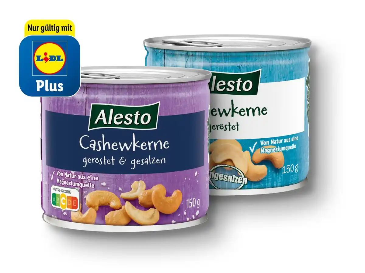 Bild 1 von Alesto Cashewkerne,  150 g
