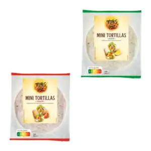 TESOROS DEL SUR Mini-Tortillas 220g