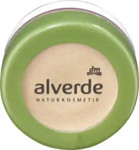 alverde NATURKOSMETIK Lidschatten & Highlighter 2in1 40 Gold