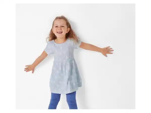 Bild 3 von lupilu® Kinder Kleid, mit Rundhalsausschnitt