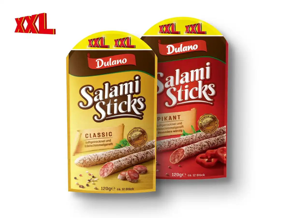 Bild 1 von Dulano Salami Sticks XXL,  120 g