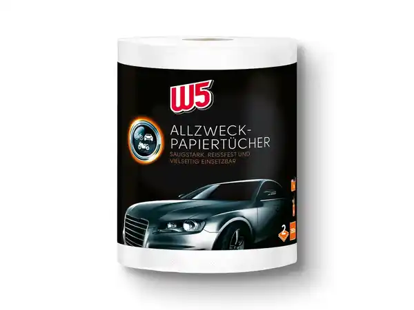 Bild 1 von W5 Allzweck-Papiertücher,  350 Blatt