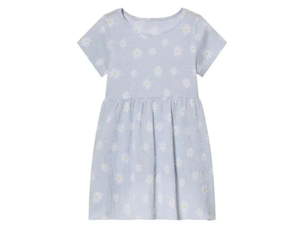 Bild 2 von lupilu® Kinder Kleid, mit Rundhalsausschnitt