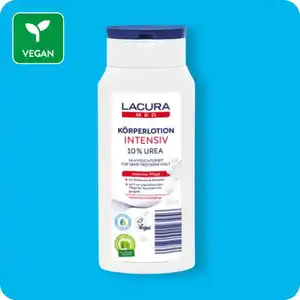 LACURA Körperlotion Urea, Intensiv (10 % Urea) oder Feuchtigkeit (5 % Urea)