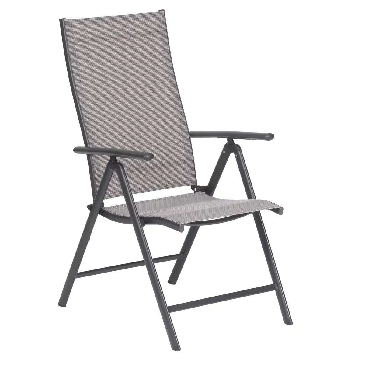 Bild 1 von toom Klappsessel 'Annette' grau 55 x 104 x 69 cm