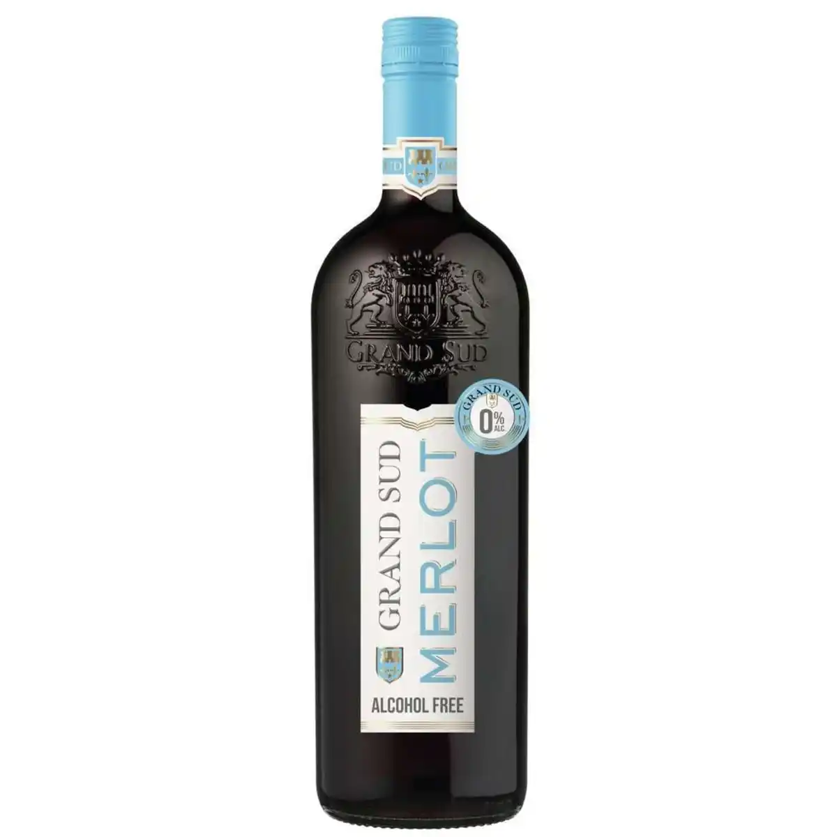Bild 1 von Grand Sud Rotwein Merlot alkoholfrei 1 l