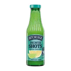 HITCHCOCK Ingwer-Shots Grapefruit-Limette 0,5L