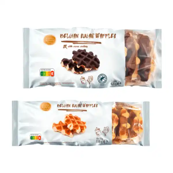 Bild 1 von FINEST BAKERY Belgische Zuckerwaffeln