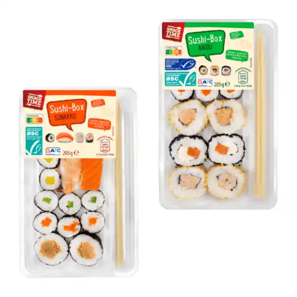 Bild 1 von SNACK TIME Sushi-Box