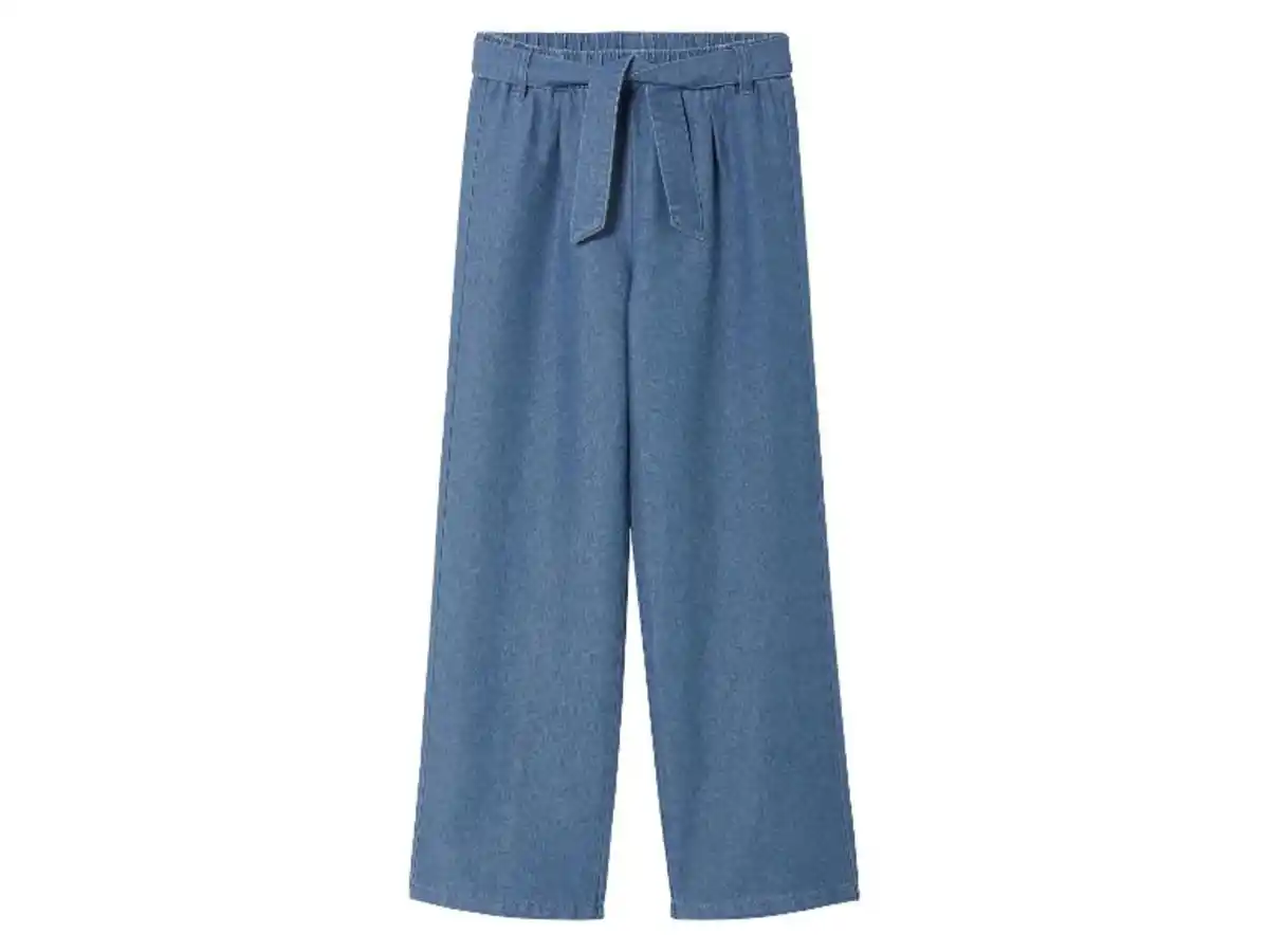 Bild 2 von pepperts!® Kinder Sommerjeans, Wide Leg, normale Leibhöhe