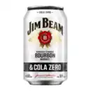 Bild 1 von JIM BEAM Bourbon Whiskey & Cola Zero 0,33L