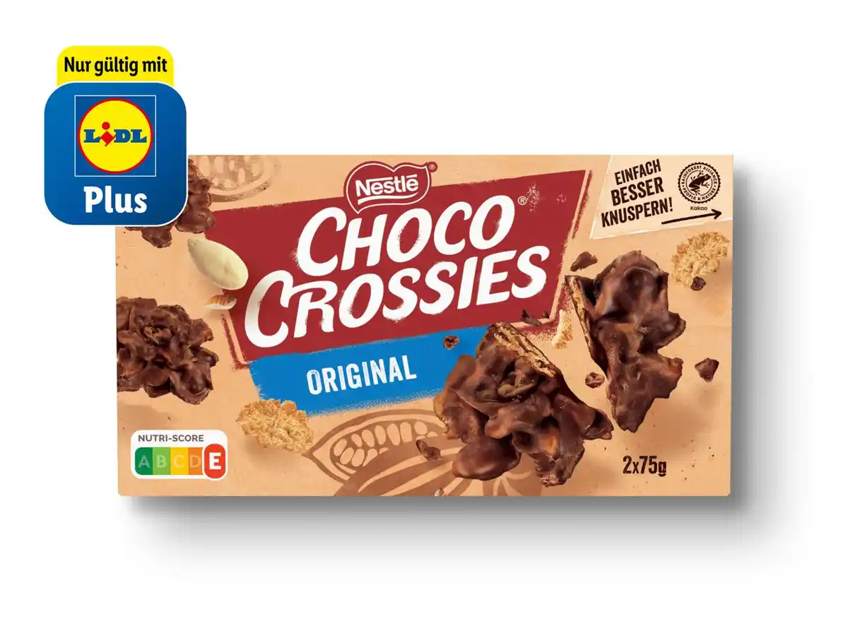 Bild 1 von Nestlé Choco Crossies/Choclait Chips