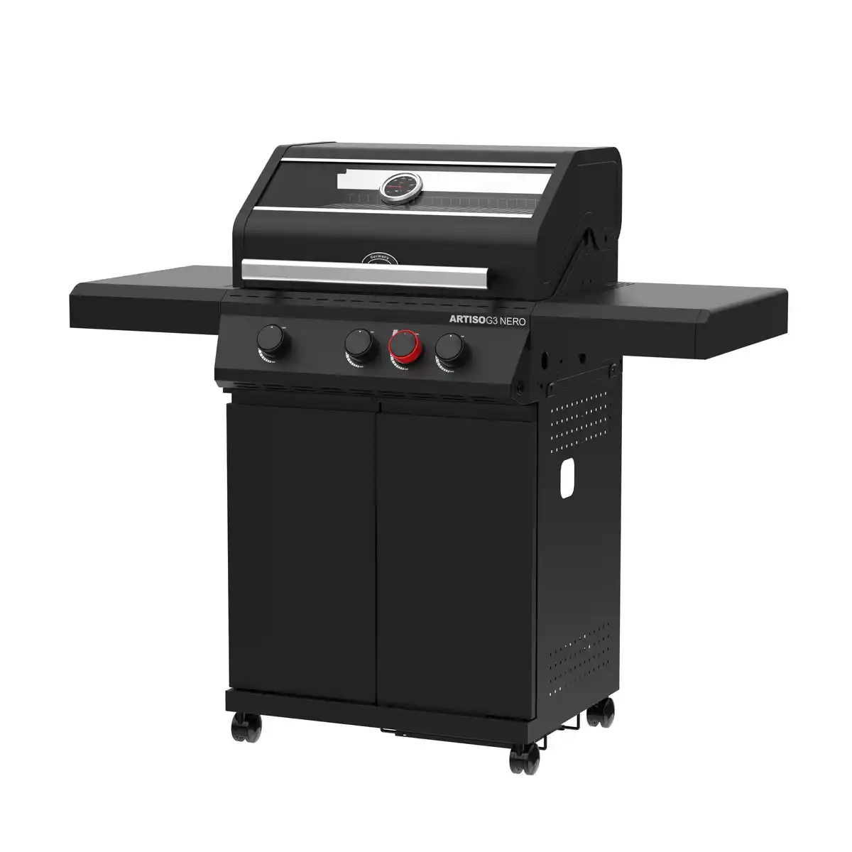 Bild 1 von Rösle Gasgrill 'Artiso G3 Nero' schwarz