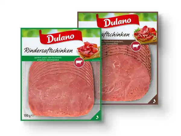 Bild 1 von Dulano Rindersaftschinken,  100 g