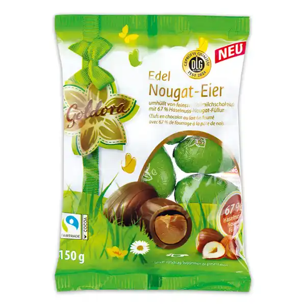 Bild 1 von Goldora Edel Nougat-Eier