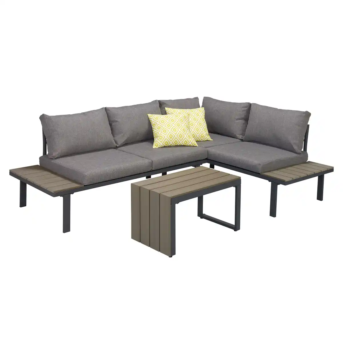Bild 1 von toom Ecklounge 'Nola' grau 2-teilig