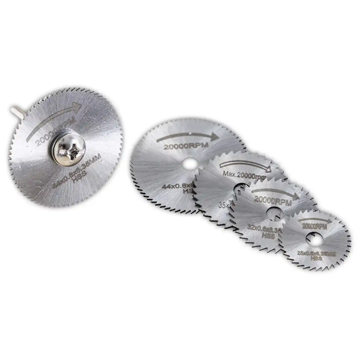 Bild 1 von Kraft Werkzeuge HSS Sägescheiben-Set 11-tlg.