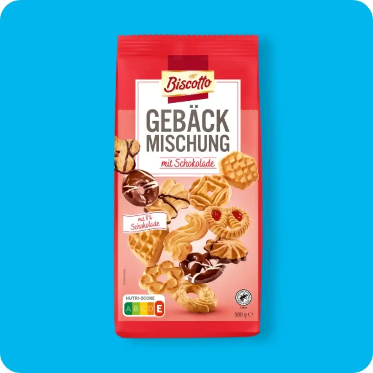 Bild 1 von BISCOTTO Gebäckmischung, Kakao Rainforest-Alliance-zertifiziert