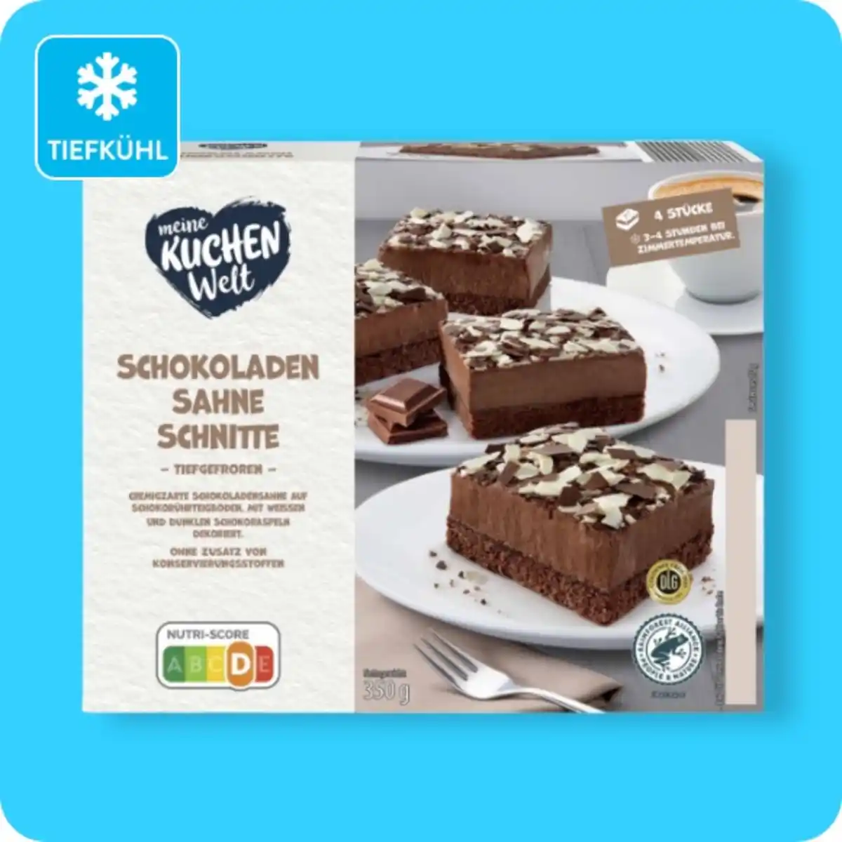 Bild 1 von MEINE KUCHEN WELT Sahneschnitten, Schokoladen-Sahne-Schnitte