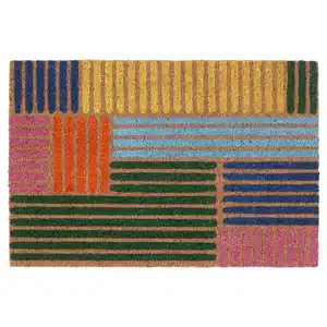 SPÅRDJUP Fußmatte innen, bunt/Streifen 40x60 cm