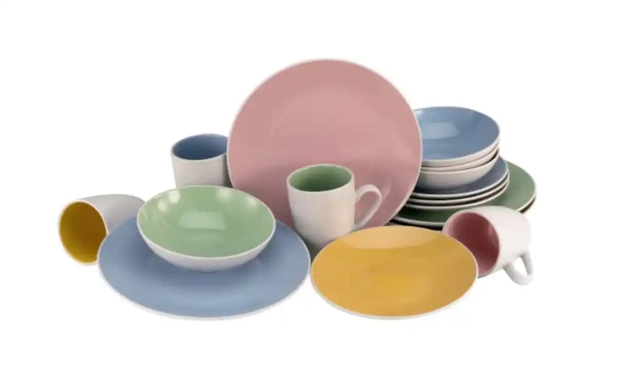 Bild 1 von Kombiservice Nice Cream, bunt, 16-teilig