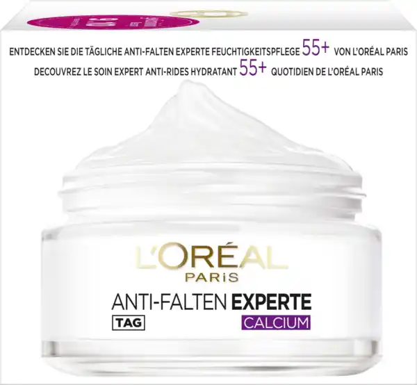 Bild 2 von L’Oréal Paris Gesichtscreme Anti-Falten Experte 55+ Tagespflege, 50 ml