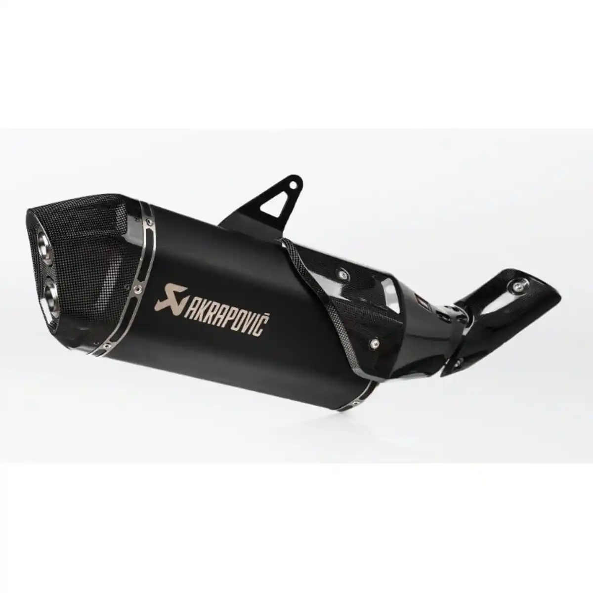 Bild 1 von Akrapovic Auspuff Slip-On Titan schwarz für CRF 1100 AT /AS 2024-