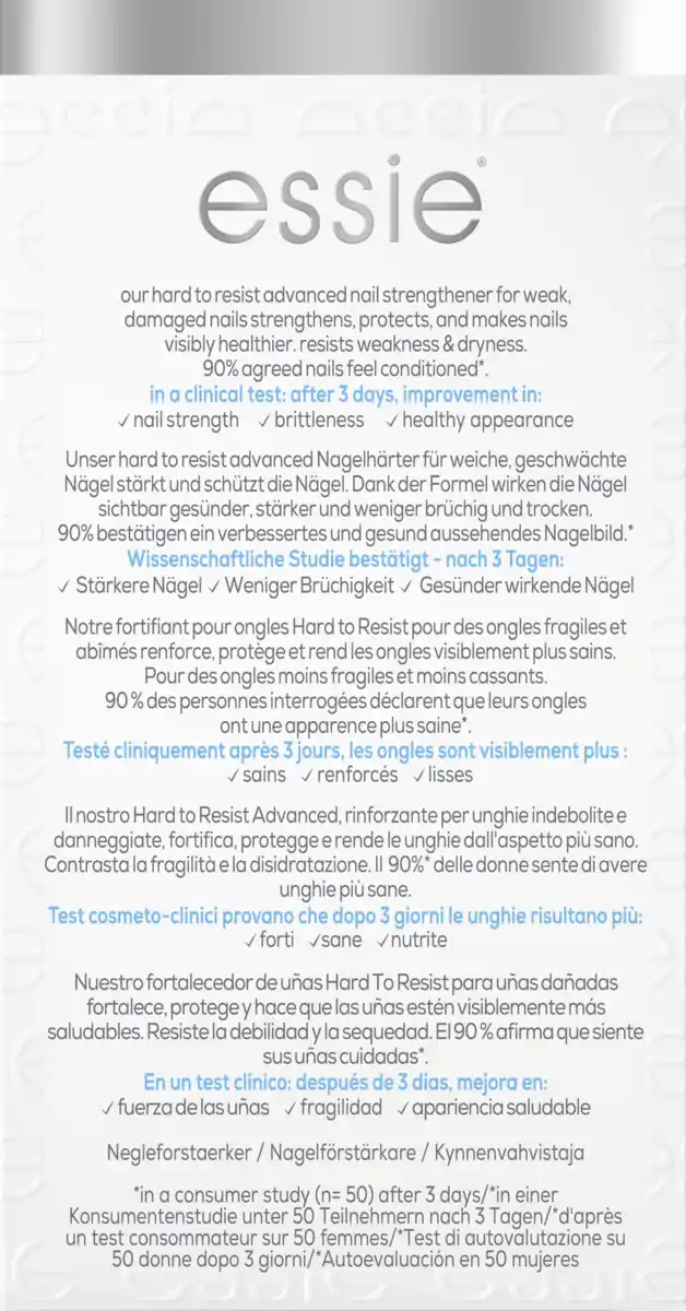 Bild 2 von essie CARE hard to resist clear, 13,5 ml