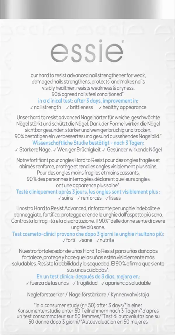 Bild 2 von essie CARE hard to resist clear, 13,5 ml