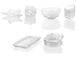 LIVARNO home Glasschalen-Set, spülmaschinengeeignet