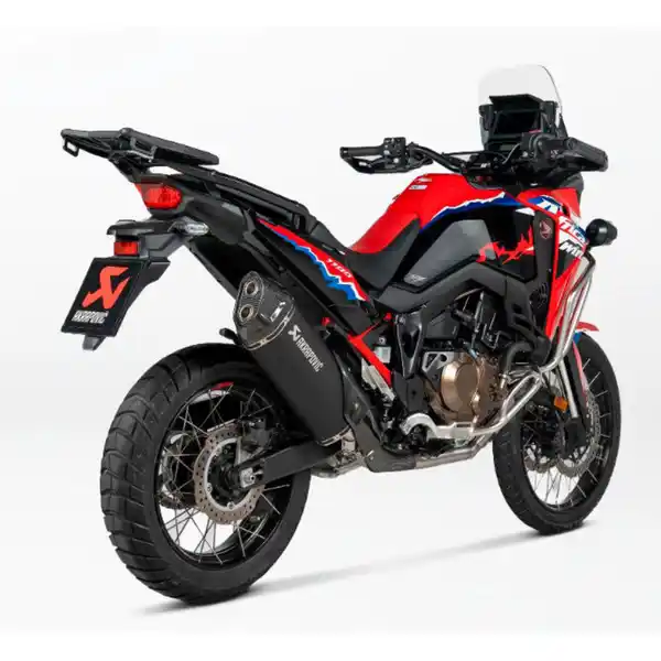 Bild 2 von Akrapovic Auspuff Slip-On Titan schwarz für CRF 1100 AT /AS 2024-