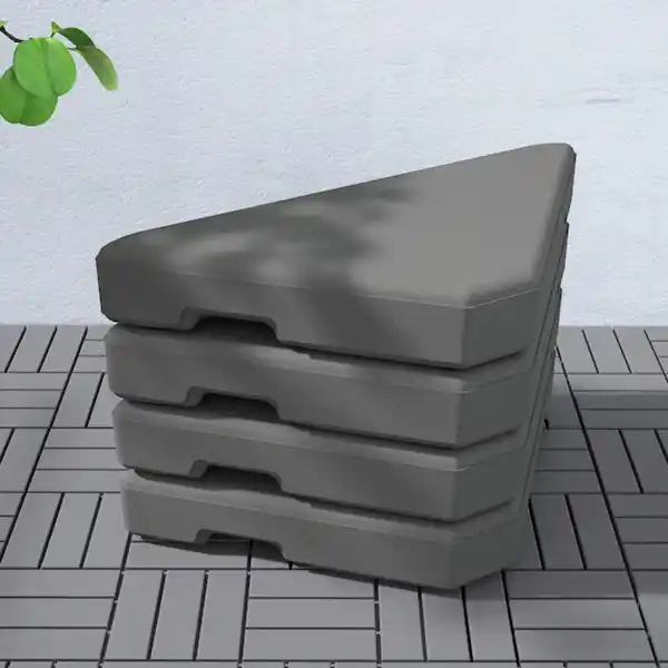 Bild 3 von HJÄLTÖN Sonnenschirmfuß, grau