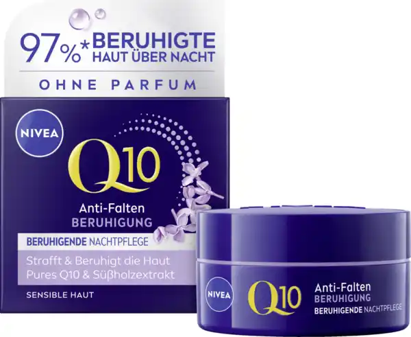 Bild 4 von NIVEA Q10 Anti-Falten Beruhigende Nachtpflege, 50 ml