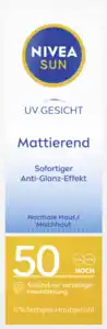 NIVEA SUN UV Gesicht mattierender Sonnenschutz LSF 50, 50 ml