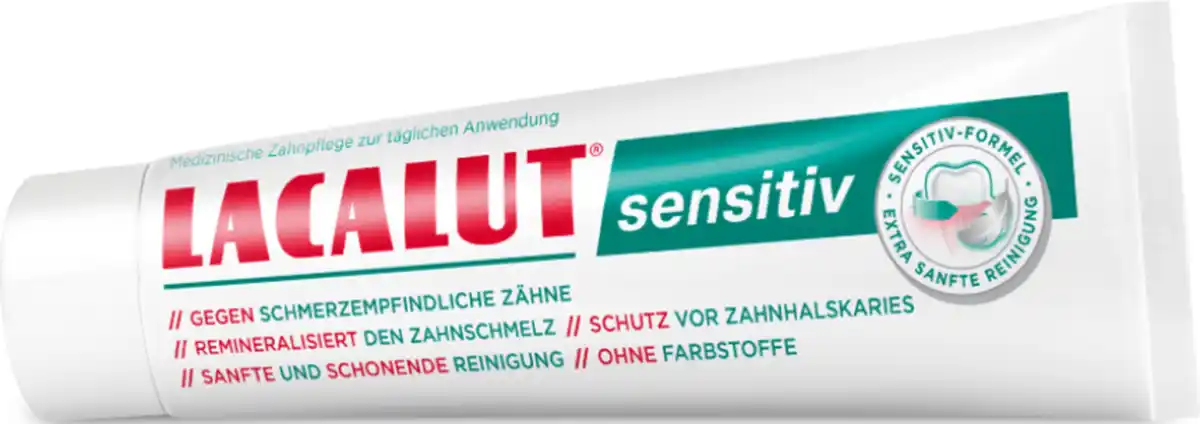 Bild 2 von LACALUT sensitiv medizinische Zahncreme, 75 ml