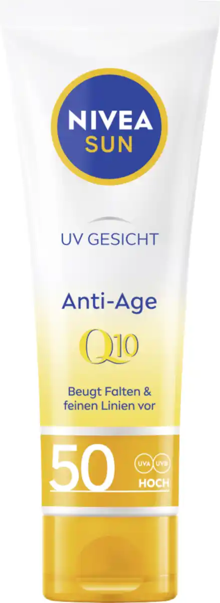 Bild 3 von NIVEA SUN UV Gesicht Anti-Age Sonnenschutz Q10 LSF 50, 50 ml