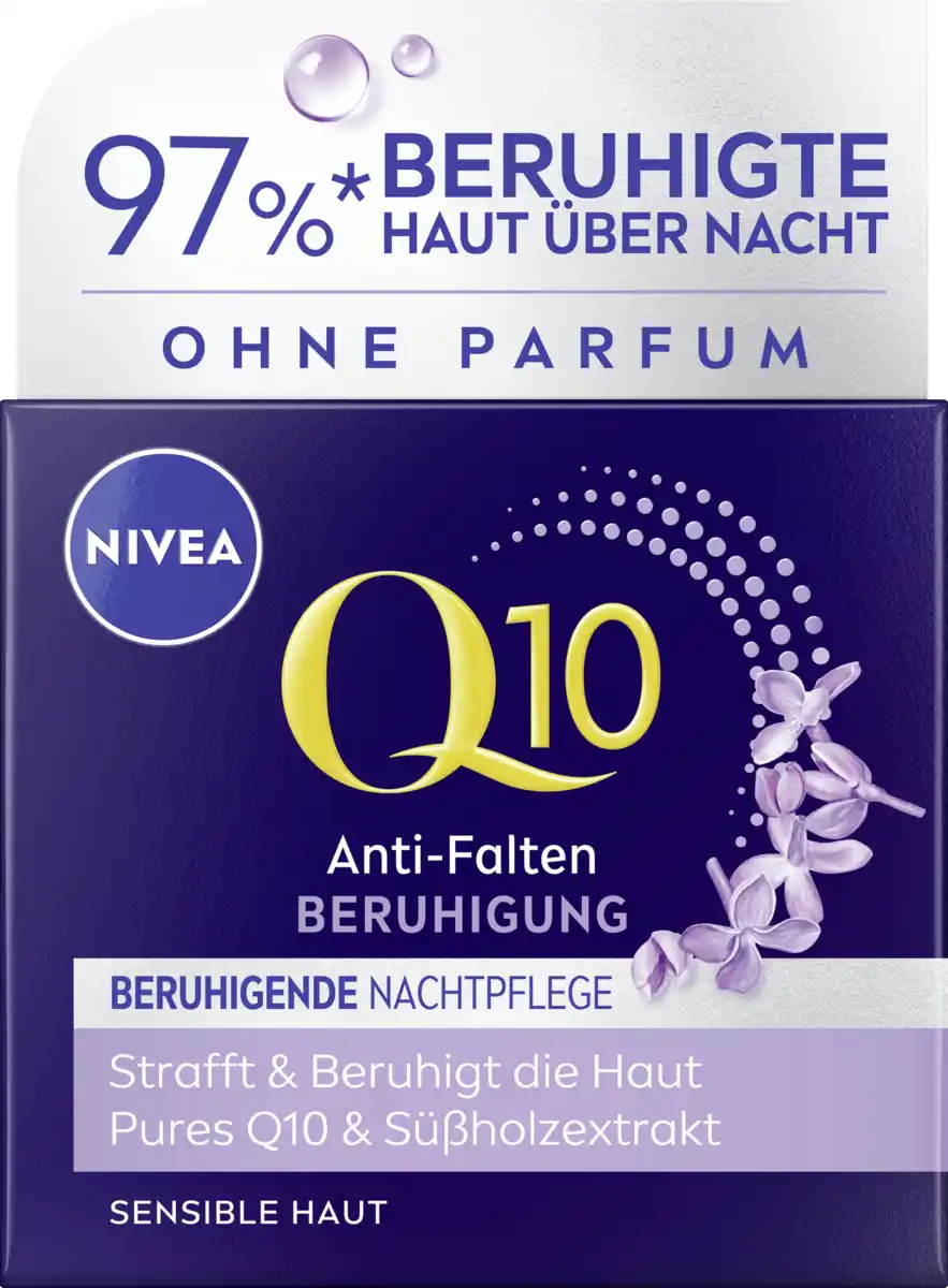 Bild 1 von NIVEA Q10 Anti-Falten Beruhigende Nachtpflege, 50 ml