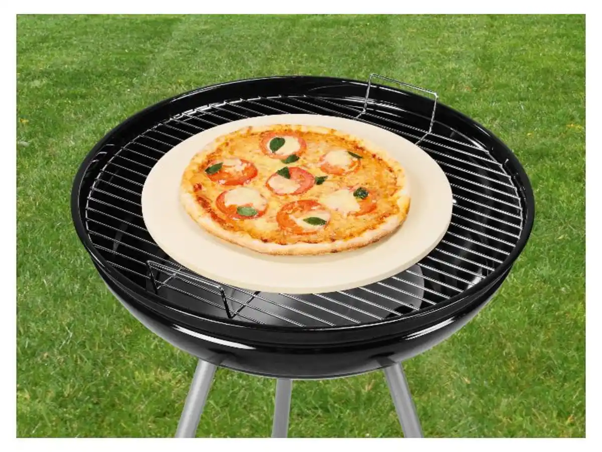 Bild 3 von GRILLMEISTER Pizzastein, für Backofen und Grill