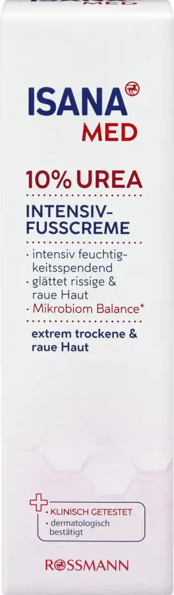 Bild 1 von ISANA MED 10% Urea Intensiv-Fusscreme, 75 ml
