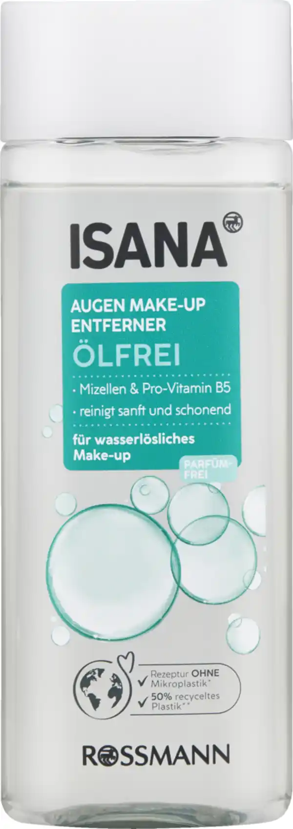 Bild 1 von ISANA Augen Make-Up Entferner, 100 ml