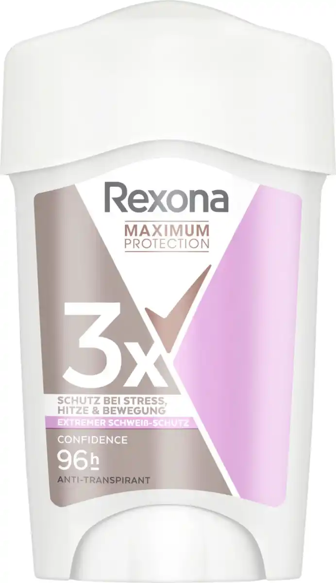 Bild 3 von Rexona Maximum Protection Deocreme Confidence Anti-Transpirant, 45 ml