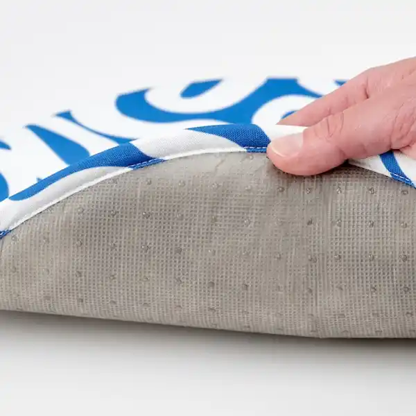 Bild 2 von ÄNGSFRÄKEN Stuhlkissen, blau/weiß 36 cm