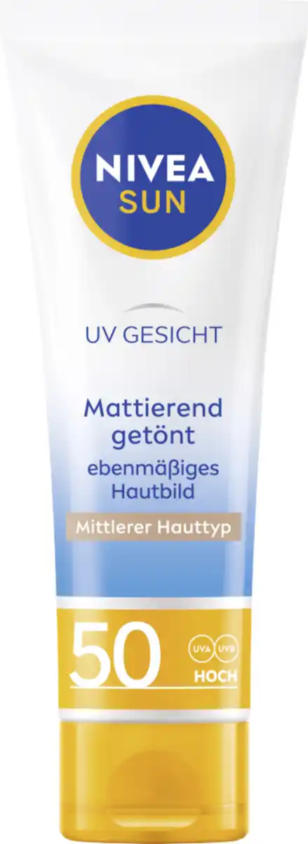 Bild 3 von NIVEA SUN UV Gesicht getönter Sonnenschutz Mittlerer Hauttyp LSF 50, 50 ml
