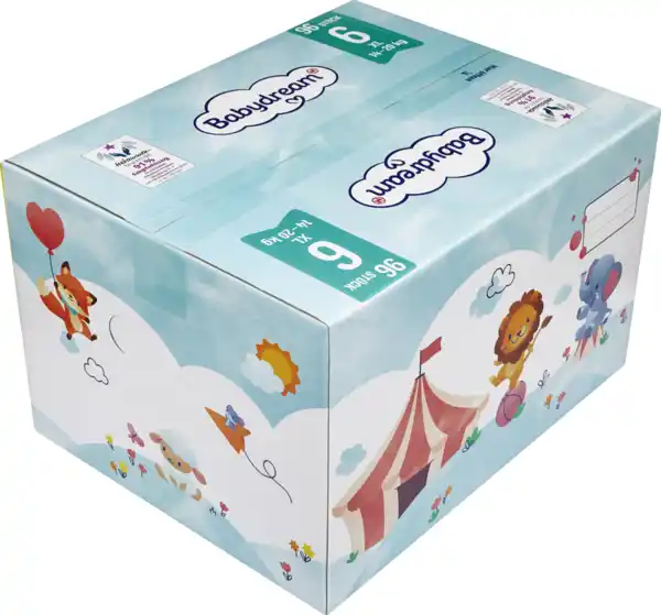 Bild 3 von Babydream Premium Windel Größe 6 XL, 96 Stück, 14-20 kg