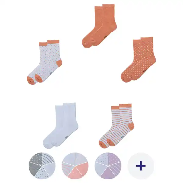 Bild 1 von UP2FASHION WOMEN Damen Socken 5er-Packung