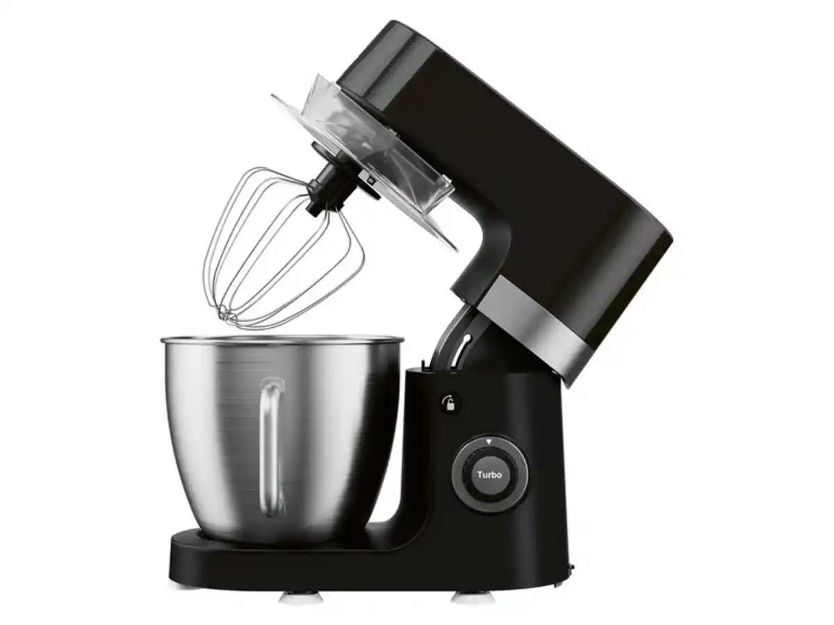 Bild 3 von SILVERCREST® KITCHEN TOOLS Küchenmaschine Profi schwarz »SKMP 1300 D3«