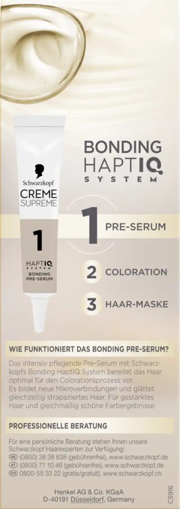 Bild 4 von CREME SUPREME Pflegende Coloration 9-16 Helles Kühles Blond