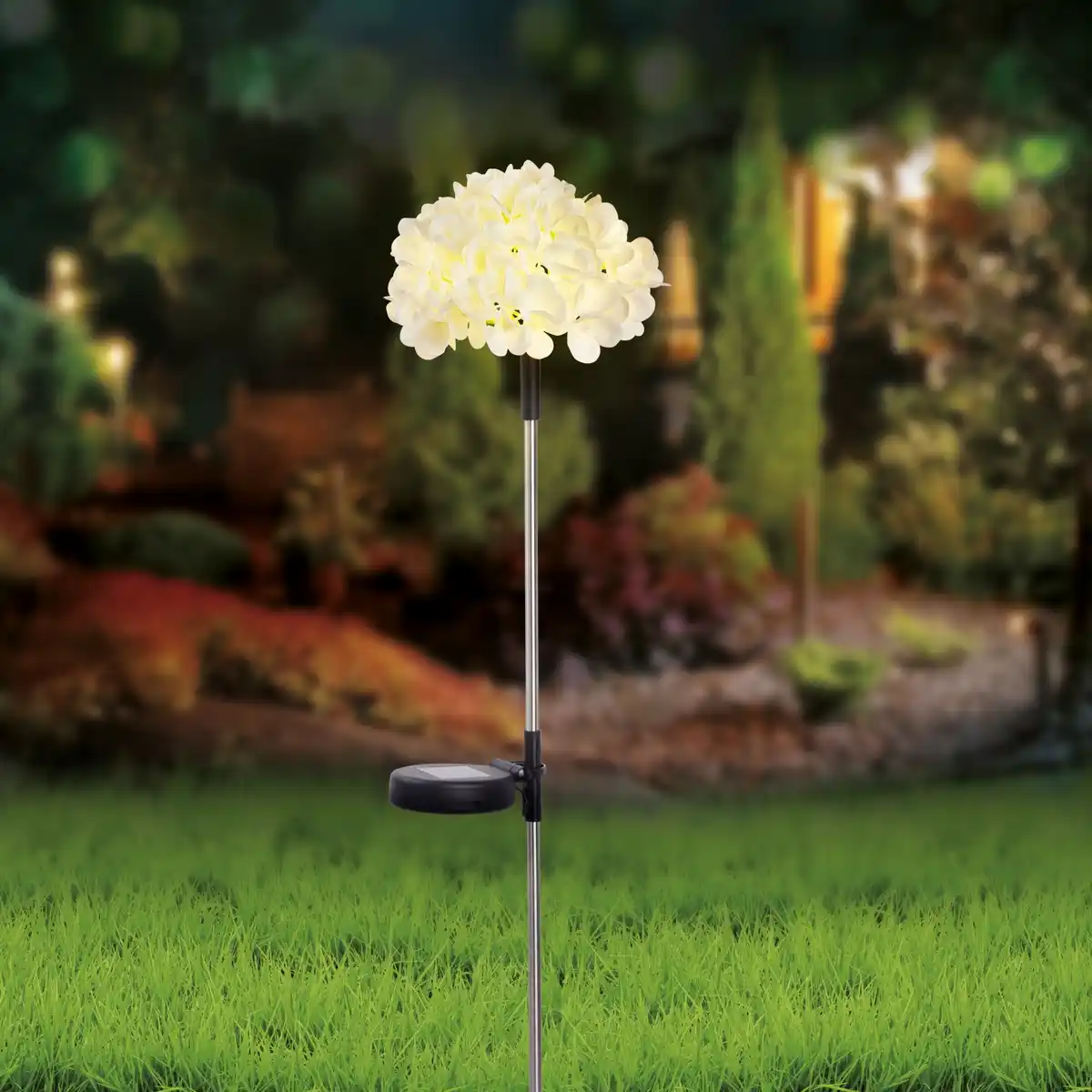 Bild 1 von Solarstab in verschiedenen Blumen-Designs, ca. 74cm